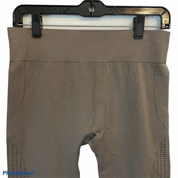 Squat Wolf Large Seamless Leggings Brown Yoga Fitness Athletic - Picture 4 of 6